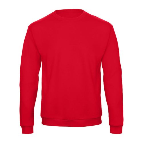 B&C kereknyakú férfi pulóver O46, Red-S