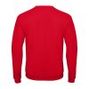 B&C kereknyakú férfi pulóver O46, Red-S