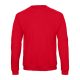 B&C kereknyakú férfi pulóver O46, Red-3XL
