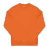 B&C kereknyakú férfi pulóver O46, Pumpkin Orange-L