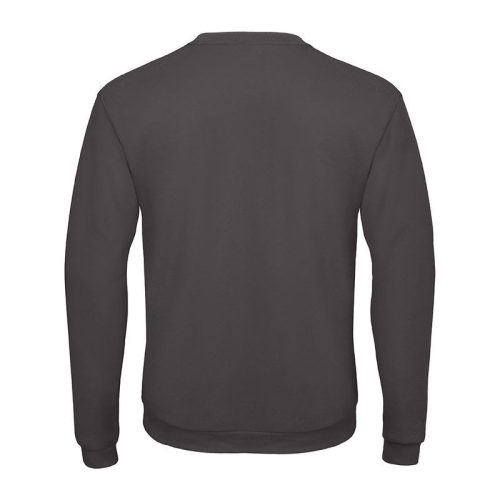 B&C kereknyakú férfi pulóver O46, Anthracite-S