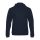 B&C férfi kapucnis pulóver, színazonos húzózsinórral O47, Navy-3XL