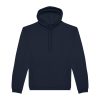 B&C férfi kapucnis pulóver, színazonos húzózsinórral O47, Navy-4XL