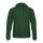B&C férfi kapucnis pulóver, színazonos húzózsinórral O47, Bottle Green-2XL