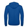 B&C férfi kapucnis pulóver, színazonos húzózsinórral O47, Royal Blue-M