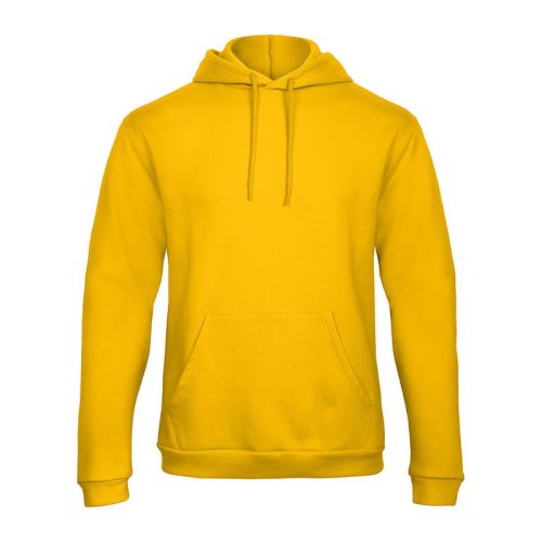 B&C férfi kapucnis pulóver, színazonos húzózsinórral O47, Gold-XL