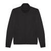 B&C galléros férfi pulóver, elején végig cipzárral O49, Black-L