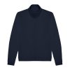 B&C galléros férfi pulóver, elején végig cipzárral O49, Navy-XL