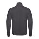 B&C galléros férfi pulóver, elején végig cipzárral O49, Anthracite-S