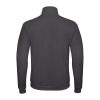 B&C galléros férfi pulóver, elején végig cipzárral O49, Anthracite-XS