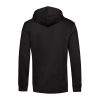 B&C kapucnis férfi pulóver kétoldali zsebekkel O78, Black Pure-S