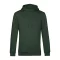 B&C kapucnis férfi pulóver kétoldali zsebekkel O78, Forest Green-2XL