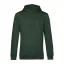 B&C kapucnis férfi pulóver kétoldali zsebekkel O78, Forest Green-2XL