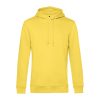 B&C kapucnis férfi pulóver kétoldali zsebekkel O78, Yellow Fizz-2XL