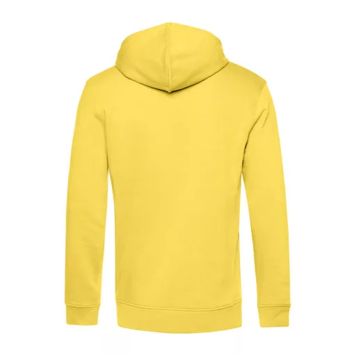 B&C kapucnis férfi pulóver kétoldali zsebekkel O78, Yellow Fizz-2XL