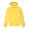 B&C kapucnis férfi pulóver kétoldali zsebekkel O78, Yellow Fizz-2XL