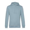 B&C kapucnis férfi pulóver kétoldali zsebekkel O78, Blue Fog-XL