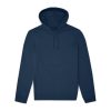B&C kapucnis férfi pulóver kétoldali zsebekkel O78, Night Navy Blue-S
