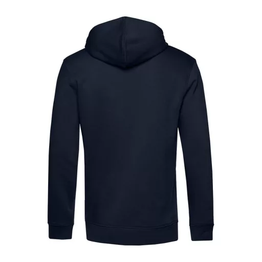 B&C kapucnis férfi pulóver kétoldali zsebekkel O78, Night Navy Blue-3XL