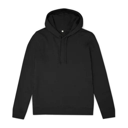 B&C kapucnis Női pulóver kétoldali zsebekkel O79, Black Pure-XL