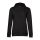 B&C kapucnis Női pulóver kétoldali zsebekkel O79, Black Pure-2XL