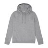 B&C kapucnis Női pulóver kétoldali zsebekkel O79, Heather Grey-XS