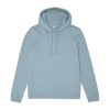 B&C kapucnis Női pulóver kétoldali zsebekkel O79, Blue Fog-XS
