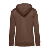 B&C kapucnis Női pulóver kétoldali zsebekkel O79, Mocha Brown-S
