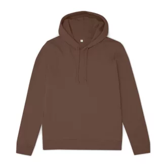  B&C kapucnis Női pulóver kétoldali zsebekkel O79, Mocha Brown-M