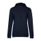 B&C kapucnis Női pulóver kétoldali zsebekkel O79, Night Navy Blue-XS