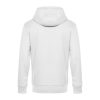 B&C cipzáros kapucnis férfi pulóver kétoldali zsebekkel O86, White-2XL
