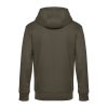 B&C cipzáros kapucnis férfi pulóver kétoldali zsebekkel O86, Khaki-2XL