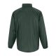 B&C SIROCCO széldzseki rejtett kapucnival BS02, Bottle Green-S