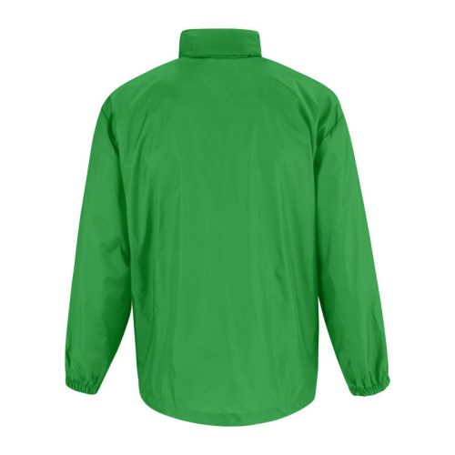 B&C SIROCCO széldzseki rejtett kapucnival BS02, Real Green-S