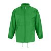 B&C SIROCCO széldzseki rejtett kapucnival BS02, Real Green-S