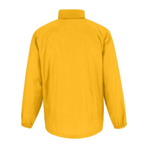 B&C SIROCCO széldzseki rejtett kapucnival BS02, Yellow Gold-2XL