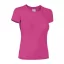 Valento PARIS kereknyakú, rövid ujjú pamut Női póló, Magenta Pink-S