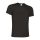 Valento RESISTANCE lélegző, unisex, rövid ujjú technikai póló, Black-S