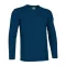 Valento TIGER, unisex hosszú ujjú pamut póló, Orion Navy Blue-XL