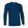 Valento TIGER, unisex hosszú ujjú pamut póló, Orion Navy Blue-2XL
