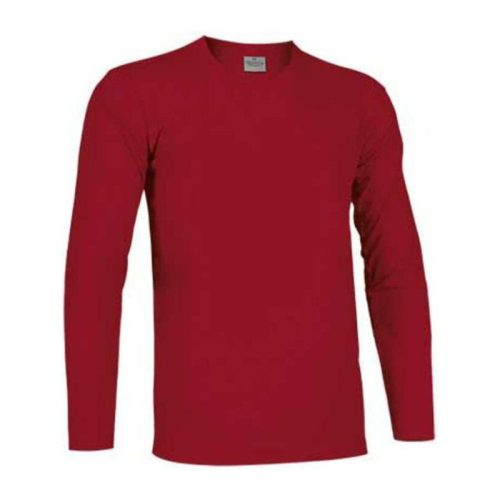 Valento TIGER, unisex hosszú ujjú pamut póló, Lotto Red-S