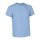 Valento RACING, unisex, környakas rövid ujjú póló, Sky Blue-L