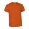Valento RACING, unisex, környakas rövid ujjú póló, Party Orange-S