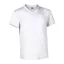Valento TOP, unisex V-nyakú pamut póló, White-S