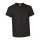 Valento TOP, unisex V-nyakú pamut póló, Black-M