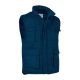 Valento PRINTER, steppelt unisex sok zsebes mellény, Orion Navy Blue-3XL