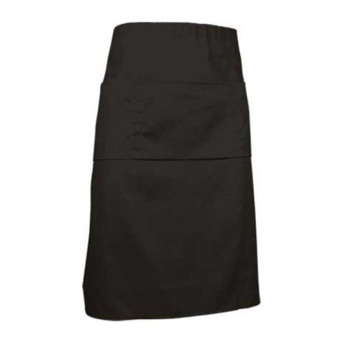 Valento CABERNET, derekas hosszú kötény, Black