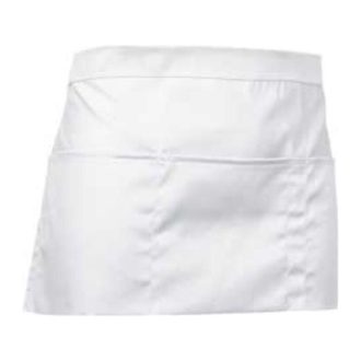 Valento COFFEE, derekas rövid kötény, White