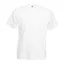 Fruit of the Loom F02 kereknyakú, rövid ujjú póló VALUEWEIGHT T, White - 2XL