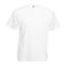 Fruit of the Loom F02 kereknyakú, rövid ujjú póló VALUEWEIGHT T, White - 5XL